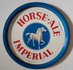 Blikken plateau Horse-Ale Imperial., Verzamelen, Merken en Reclamevoorwerpen, Ophalen of Verzenden, Reclamebord