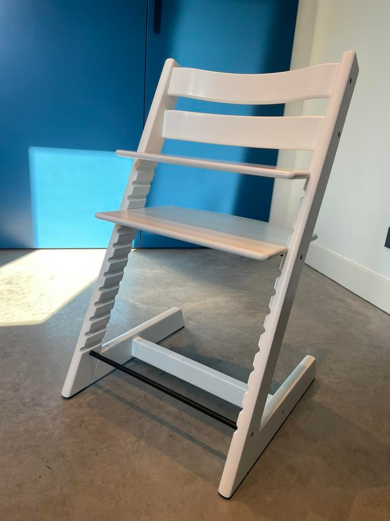 Stokke Tripp Trapp blanc nouveau modèle - état neuf, Enlèvement ou Envoi, Comme neuf