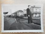 vieille photo gare station Melreux Hotton train chemin fer, Envoi, Tram
