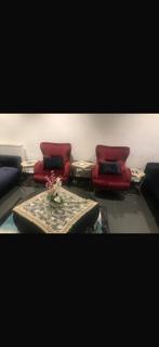 4 zetels te koop en eettafel, Enlèvement