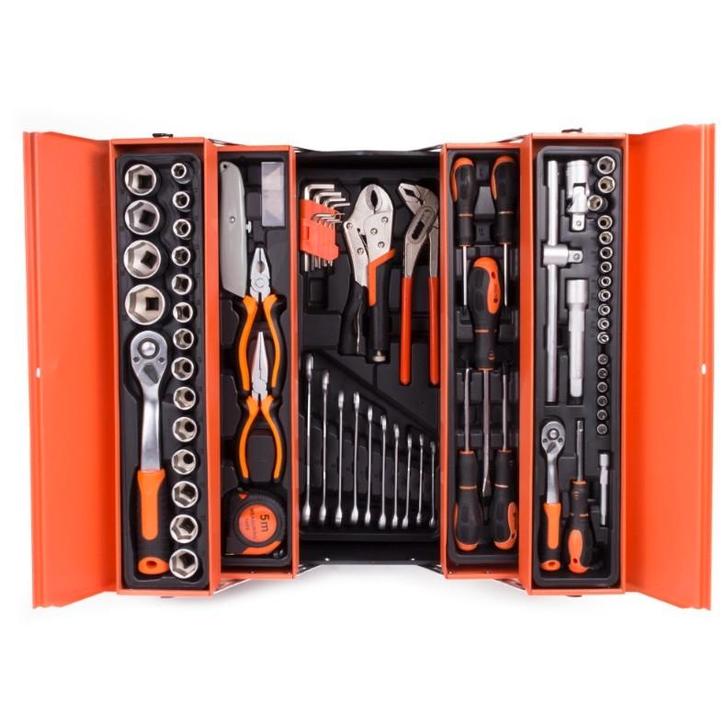 F-Tools gereedschapkist - 85-dlg - robuuste stalen kist ., Auto diversen, Autogereedschap, Nieuw, Ophalen of Verzenden