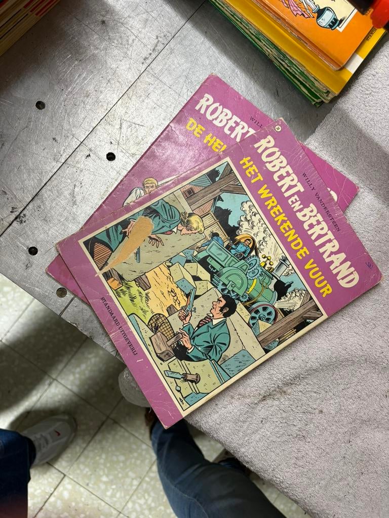 2 strips Robert & Bertrand, Ophalen, Zo goed als nieuw