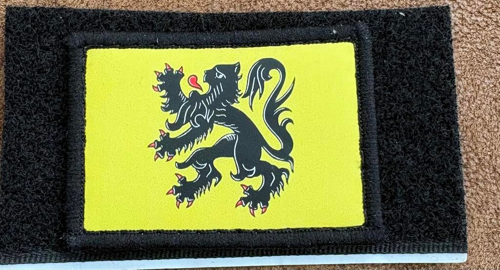 Vlaamse Leeuw patch, Diversen, Vlaggen en Wimpels, Verzenden, Nieuw