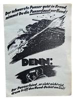 un manuel original du Panzerfaust allemand en excellent état, Enlèvement ou Envoi