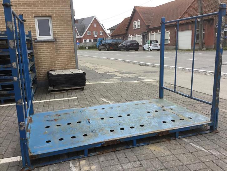 Stapelpallet, Zakelijke goederen, Kantoor en Winkelinrichting | Magazijn, Stelling en Opslag, Ophalen