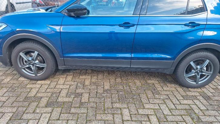 4 Alu velgen met M&S banden 205/60x16 o.a VW T-Cross, Autos : Pièces & Accessoires, Pneus & Jantes, Pneus et Jantes, 16 pouces