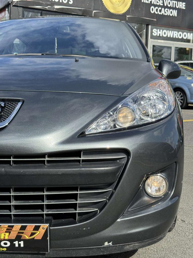 Peugeot 207 1.6i 16v✅113782km✅toit panoramique/Aico digi, Euro 5, Stof, Gebruikt, Zwart