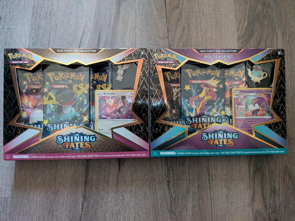 Shining Fates Mad Party Pin Collection, Ophalen of Verzenden