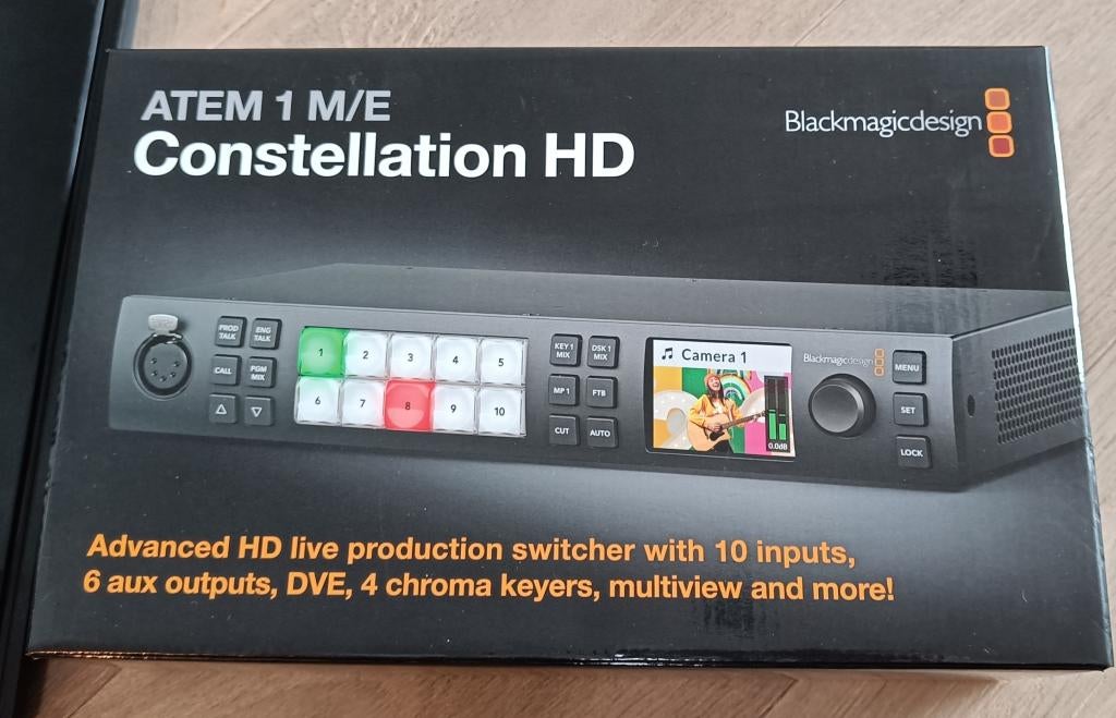 Blackmagic Design Atem constellation HD 1 ME, Audio, Tv en Foto, Professionele apparaten, Gebruikt, Video, Ophalen of Verzenden