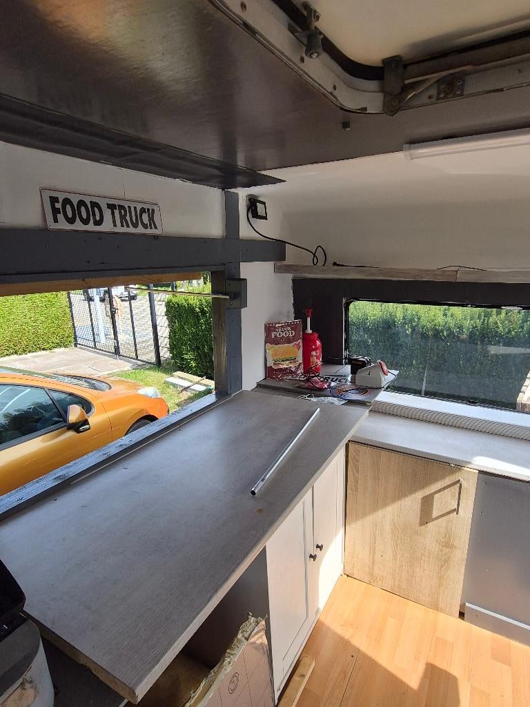 Foodtruck / caracan, Ophalen, Gebruikt