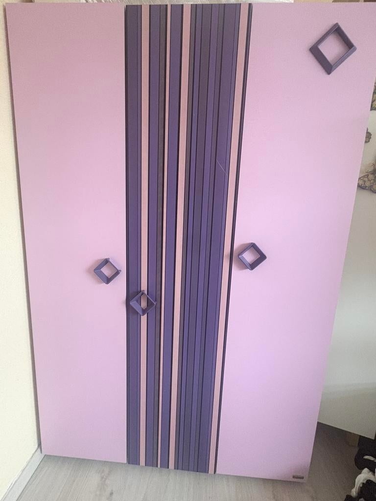 Complete Kinderslaapkamer Set: Stapelbed + Kleerkast, Ophalen, Gebruikt, Tweepersoons, Uniek en Modern