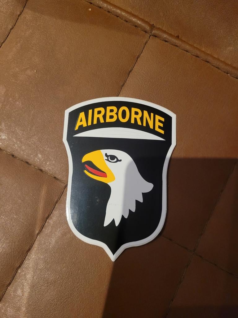 Autocollant Airborne, Ophalen of Verzenden