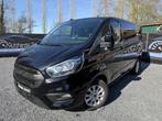 Ford Transit Custom, 2023, 47.000km,Ac, Navi, Automaat,3pl, Automaat, Zwart, Zwart, Bedrijf