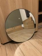 Spiegel, Huis en Inrichting, Woonaccessoires | Spiegels, Ophalen, Gebruikt, Rond, Minder dan 100 cm