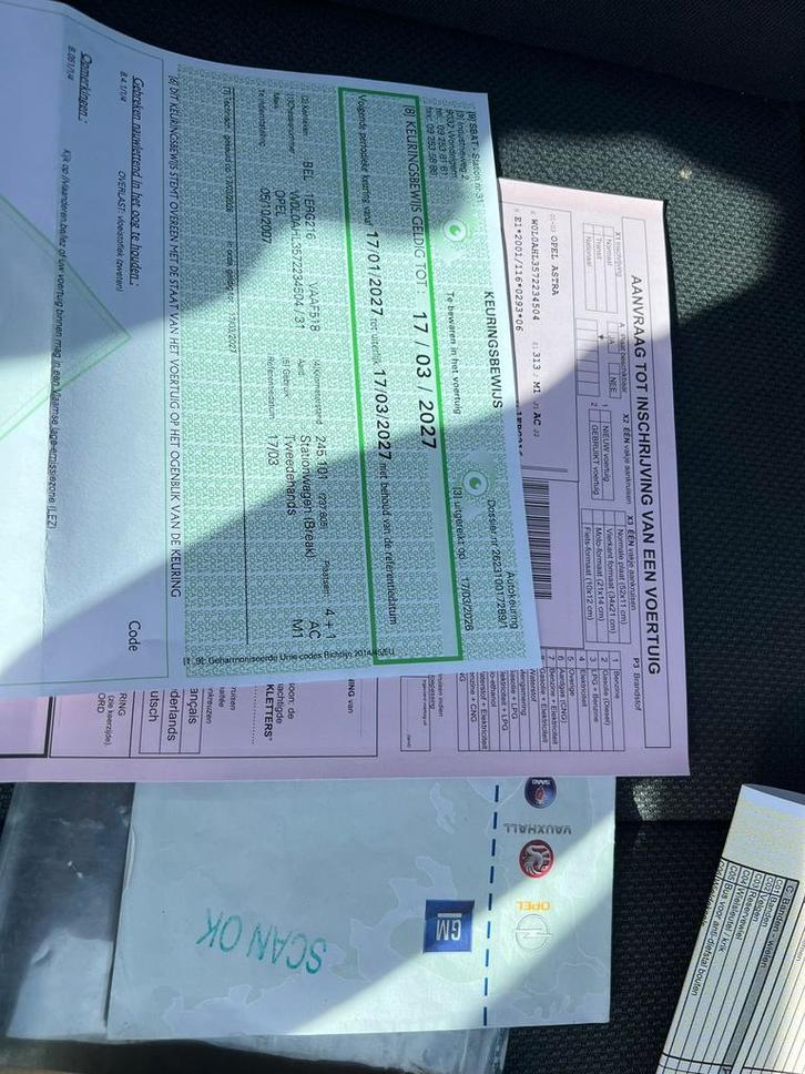 Opel Astra CDTI 09/2007 homologuée à la vente 1400€, Autos, Opel, Particulier, Astra, Radio, Diesel, Euro 4, Enlèvement