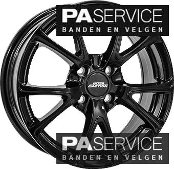 Nieuw 17 inch Gloss BLack Interaction Renault Clio set inc b, Autos : Pièces & Accessoires, Pneus & Jantes, -, 17 pouces, -, Jante(s)