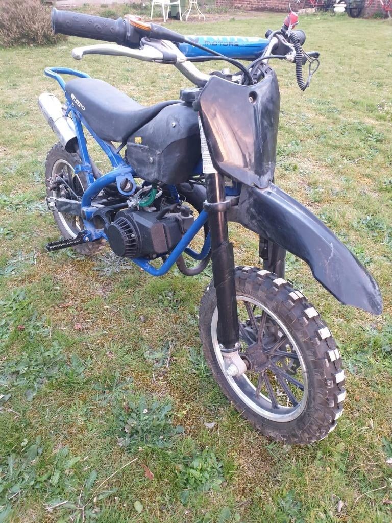 pitbike 50cc, Fietsen en Brommers, Ophalen, Gebruikt, Nitro, Pitbike