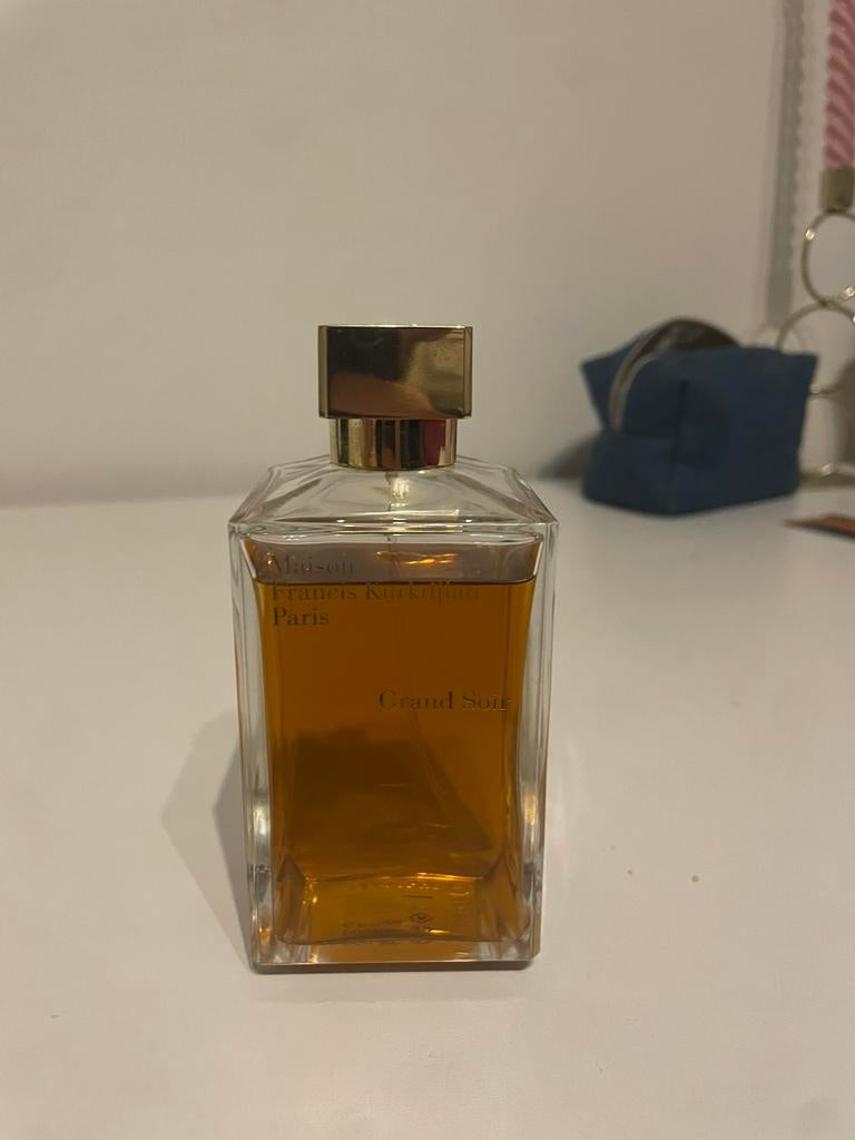 MFK Grand soir 200ml, Ophalen of Verzenden, Zo goed als nieuw, Parfumfles, Gevuld