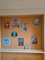 Metalen wandborden, Huis en Inrichting, Woonaccessoires | Tekstborden en Spreuken, Ophalen