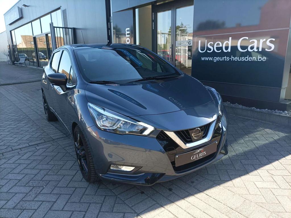 Nissan Micra Micra 1.0 IG-N-Sport, Argent ou Gris, Cruise Control, Euro 6, Entreprise