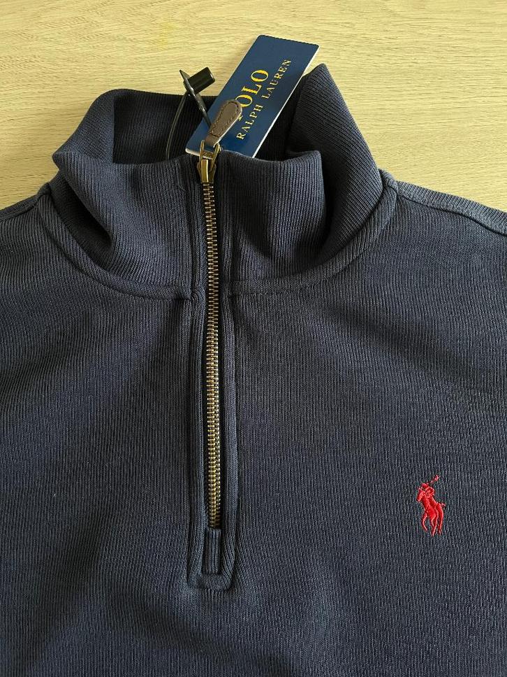 Ralph Lauren half-zip, Kleding | Heren, Truien en Vesten, Nieuw, Maat 48/50 (M), Blauw, Verzenden