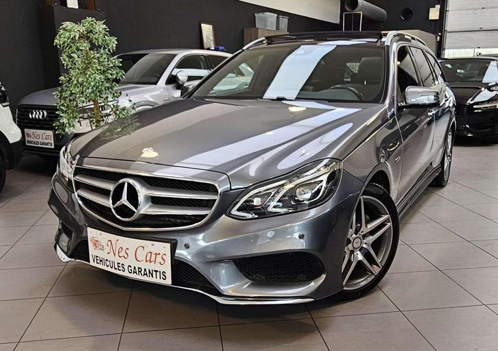 Mercedes-Benz E-Klasse E220 BLUETEC PACK AMG AUTO,CUIR,GPS,T, Auto's, Mercedes-Benz, Te koop, E-Klasse, ABS, Airbags, Airconditioning