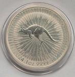Australian  1 Oz 999 Silver  2024  Kangaroo, Ophalen of Verzenden, Losse munt, Zilver