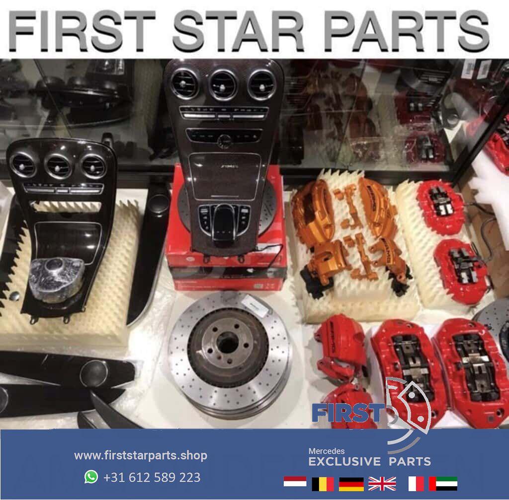 W204 C63 AMG veerpoot compleet Mercedes C Klasse schokbreker, Utilisé, -, -, Enlèvement ou Envoi