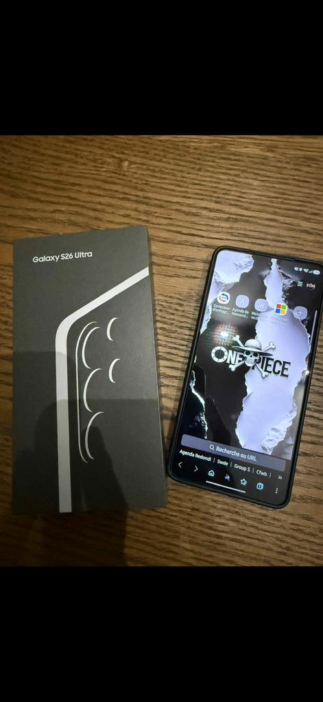 Samsung S26 Ultra 512go Black, Enlèvement, Sans simlock, Android OS, Noir