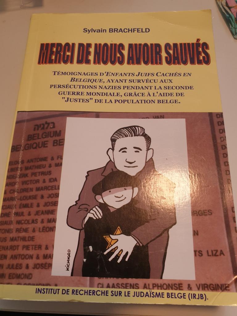 Merci de nous avoir sauvés - Temoignages d'Enfants juifs, Boeken, Oorlog en Militair, Gelezen, Ophalen of Verzenden