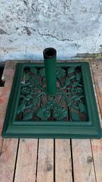 Vintage gietijzeren parasolvoet, Enlèvement, Utilisé, Base de parasol