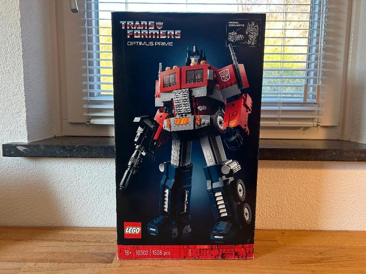 Lego Transformers 10302 - Optimus Prime, Kinderen en Baby's, Speelgoed | Duplo en Lego, Zo goed als nieuw, Lego, Complete set