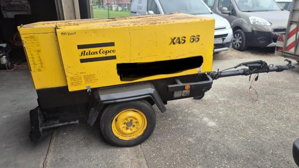 Atlas copco XAS 66-compressor, Ophalen of Verzenden