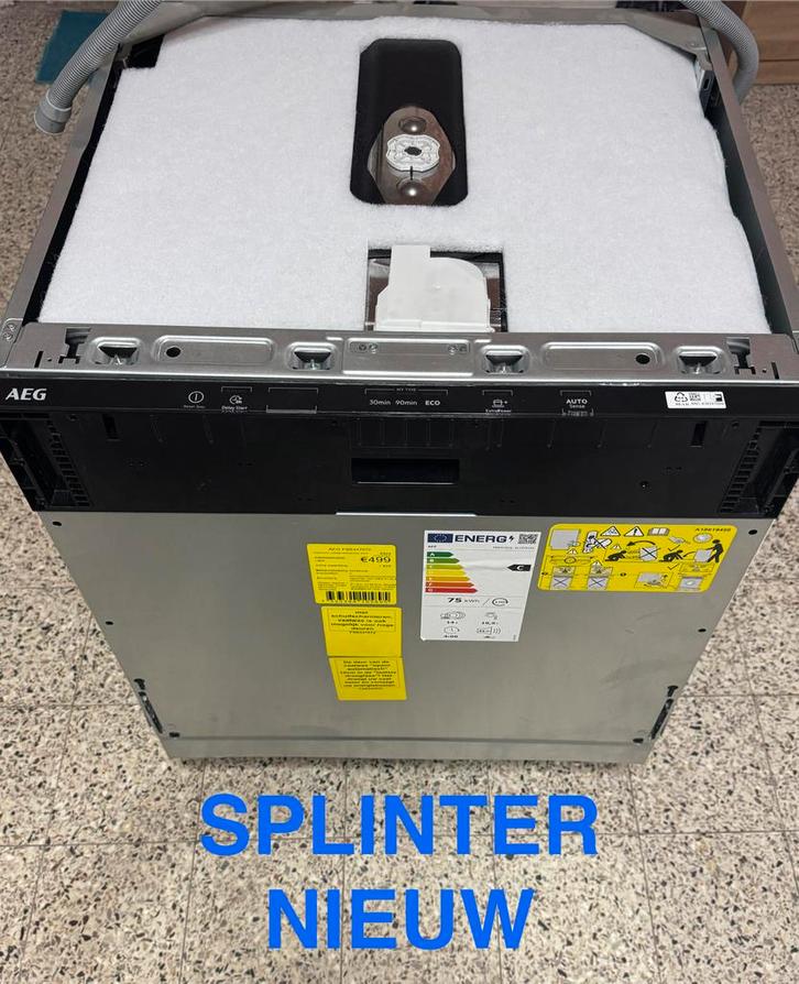 AEG Series 5000, Elektronische apparatuur, Vaatwasmachines, Nieuw, Inbouw, 85 tot 90 cm, 45 tot 60 cm, 10 tot 14 liter, Eco programma