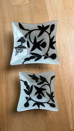 Twee nieuwe decoratieve schalen, Ophalen, Zo goed als nieuw, Glas