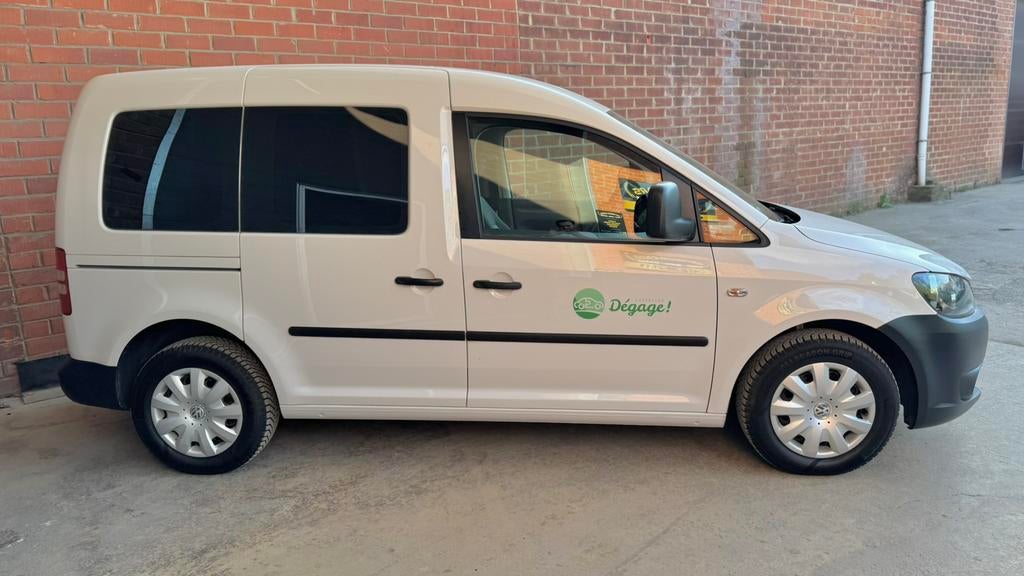 Vw Caddy 2.0i EcoFuel CNG 5Place Prete a immatriculer, Autos, Euro 5, 110 kW, Entreprise, Boîte manuelle
