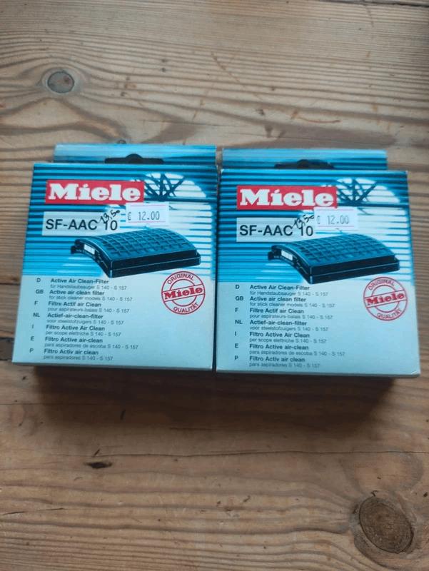 2x SF-AAc 10 actieve luchtfilter Miele stofzuiger origineel, Ophalen of Verzenden