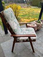 Tuinstoel hout, Ophalen, Gebruikt, Hout, Inklapbaar