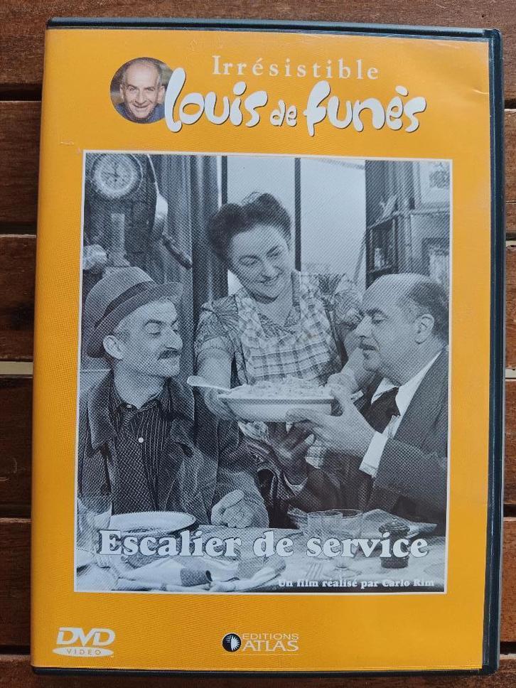 )))  Escalier de Service  //  Louis De Funès  (((, CD & DVD, DVD | Comédie, Comme neuf, Autres genres, Tous les âges, Enlèvement ou Envoi