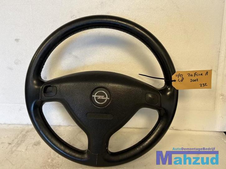 OPEL ASTRA G zafira A Leer stuurwiel stuur met airbag, Autos : Pièces & Accessoires, Commande, Opel, Utilisé