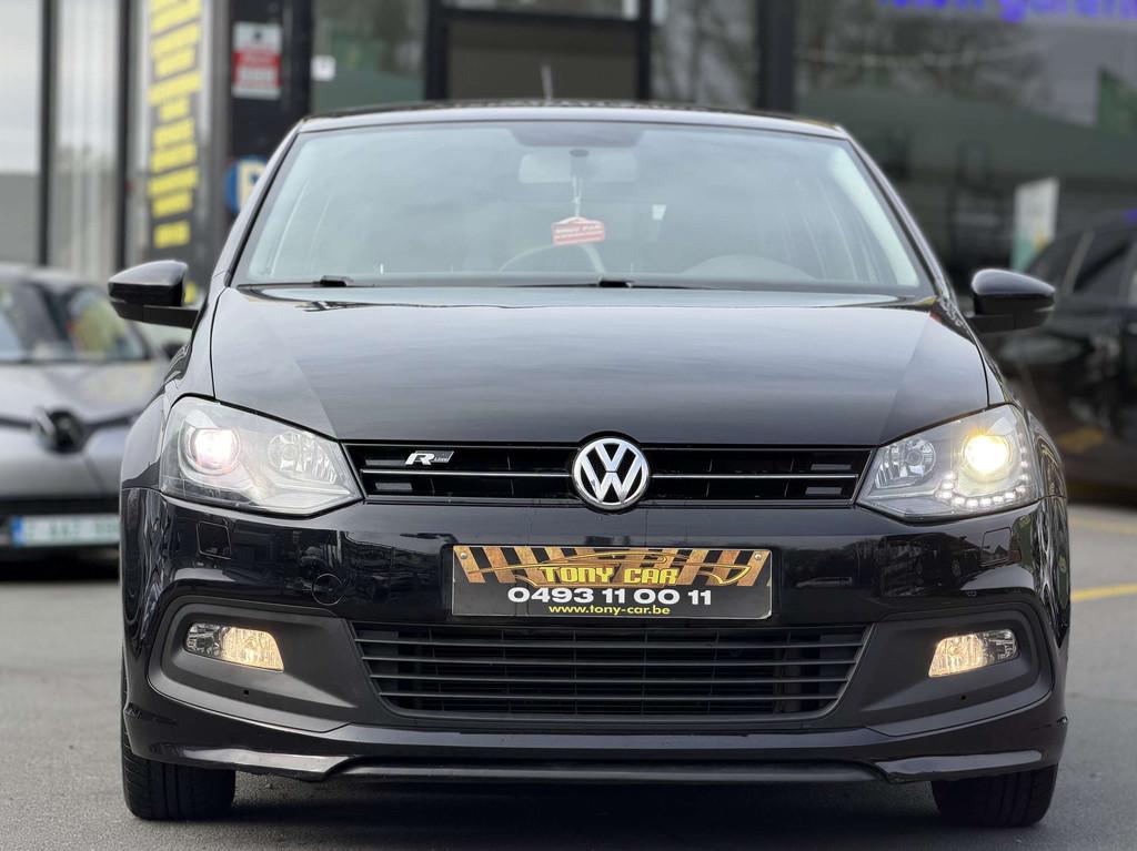 Volkswagen Polo Kit R*1.2i Black Edition*A/C*xénon*LED*USB*, Auto's, Voorwielaandrijving, Euro 5, Gebruikt, Zwart