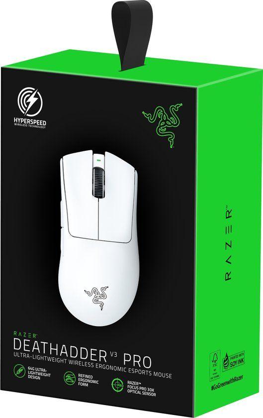Souris gamer RAZER Deathadder v4 pro  pour piece ou a repare, Computers en Software, Ophalen of Verzenden, Gebruikt, Muis