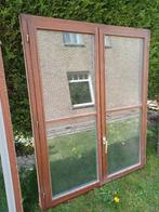 houten raam, Châssis de fenêtre, 75 à 150 cm, Enlèvement, Utilisé