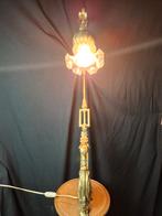 Gouden bronzen wandlamp, Ophalen, Zo goed als nieuw