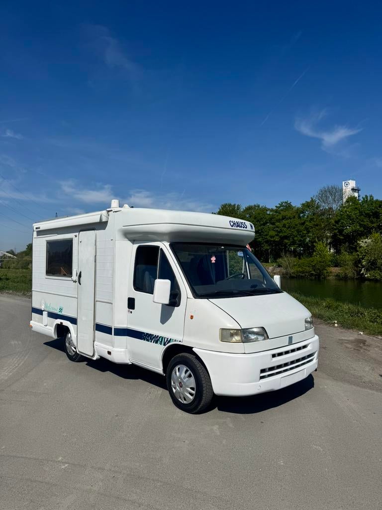 Camping car chausson fiat 1.9TD direction assistée, Caravanes & Camping, Camping-cars, Fiat, Boîte manuelle, Roue de secours, Chausson