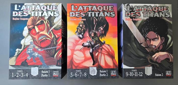 Attack of the Titan Manga Boxes, Boeken, Strips | Comics, Nieuw, Meerdere comics, Ophalen of Verzenden