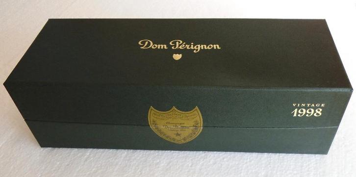 CHAMPAGNE Dom Perignon 1998, Collections, Vins, Neuf, Champagne, France, Pleine, Enlèvement ou Envoi