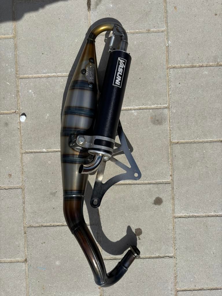 Yasuni R uitlaat zwart piaggio 2 takt, Enlèvement, Comme neuf