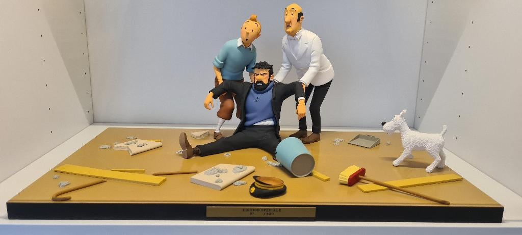 Fariboles (Tintin & Hergé) - C'est vraiment dommage, Enlèvement, Tintin, Comme neuf, Statue ou Figurine