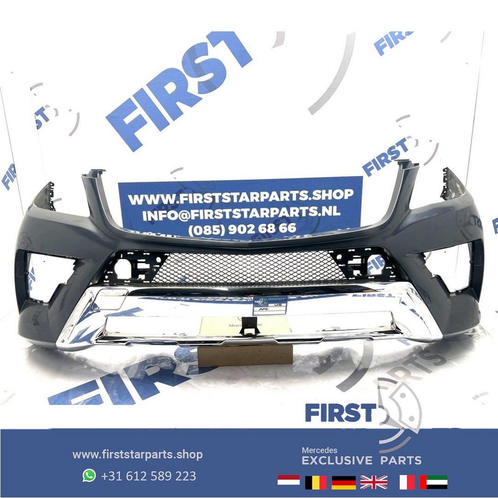 W166 ML AMG Voorbumper Mercedes M KLASSE 2011-2015 BUMPER ZW, Utilisé, -, Avant, -